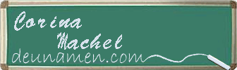 Corina Machel Visitenkarte